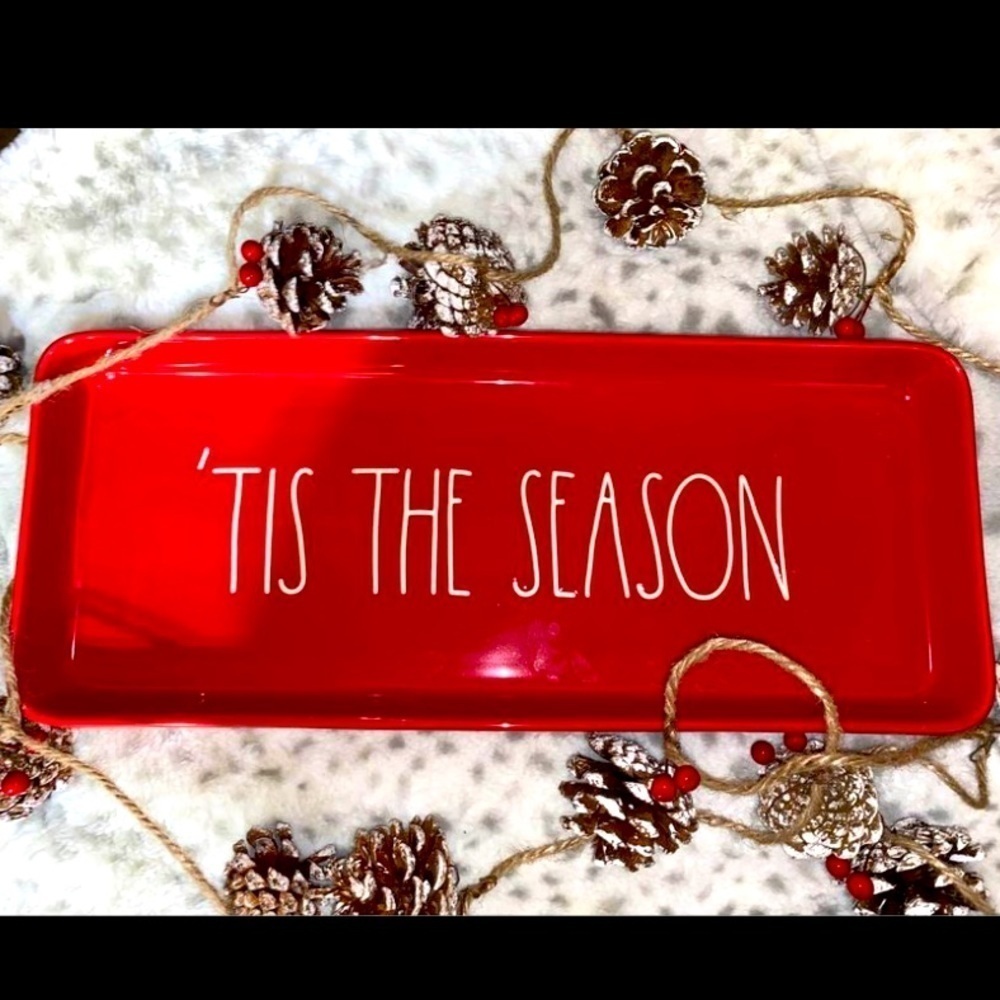 🎄Rae Dunn TIS THE SEASON serving tray